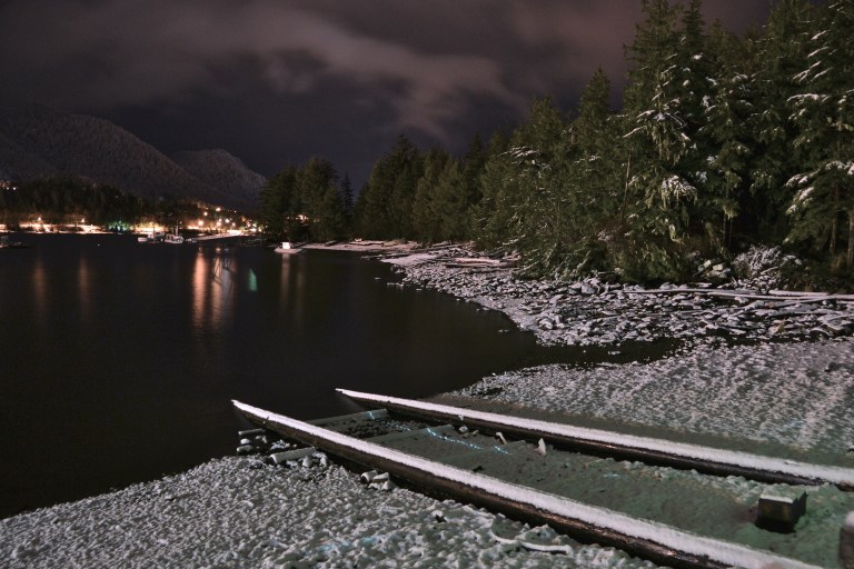 View from the boathouse - 30 sec exposure at about midnight